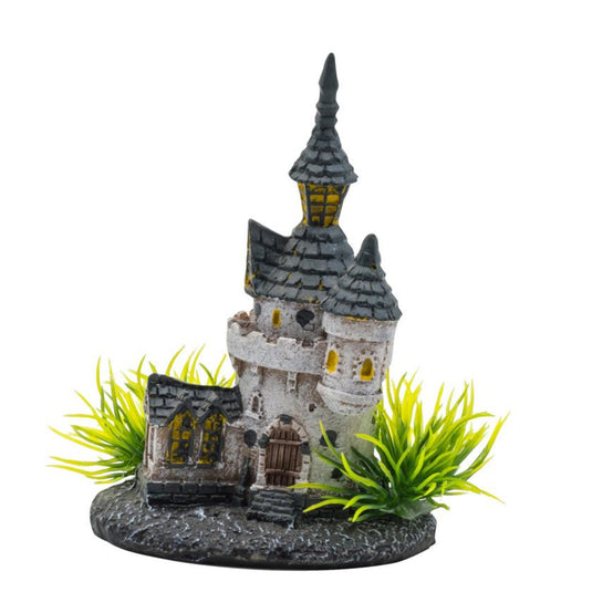 Aqua Spectra Sunken Enchanted Castle Aquarium Decoration