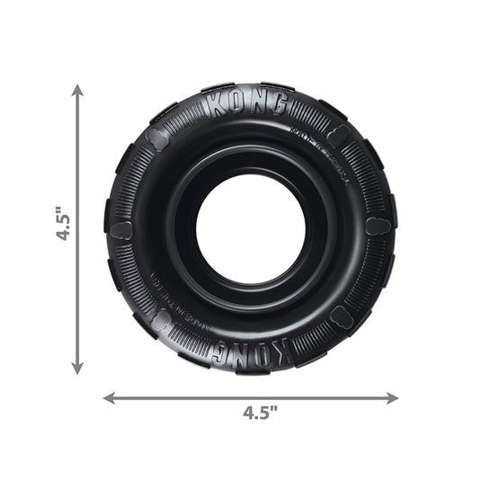 KONG Tyre – Durable Rubber Chew Toy for Power Chewers