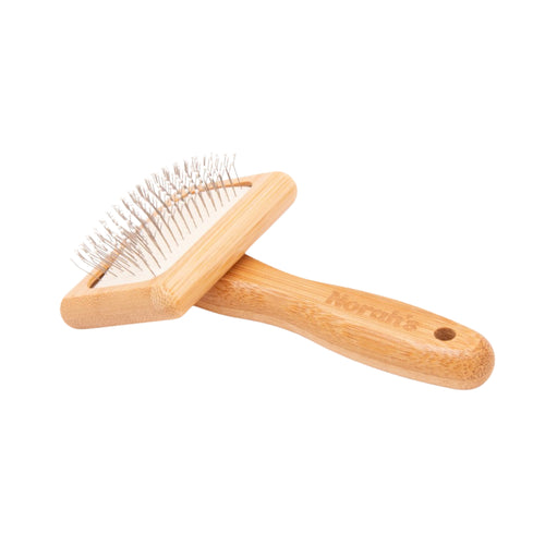 Norah's slicker brush for grooming small animals like rabbits and guinea pigs