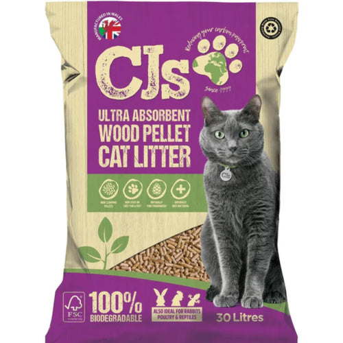 CJs Premium Cat Litter 30Ltr