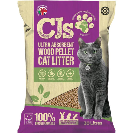 CJs Premium Cat Litter 30Ltr