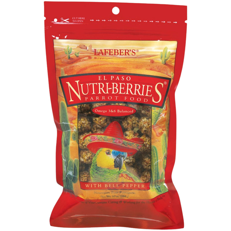 Load image into Gallery viewer, Lafeber El Paso NutriBerries Parrot Treats 284g, Southwest-flavoured parrot food
