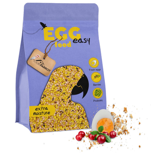 Egg Food Easy for all parrot breeds.