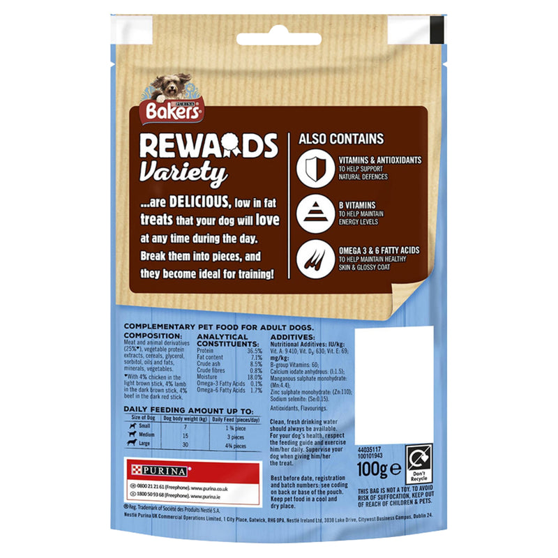 Load image into Gallery viewer, Bakers Variety Sticks Training Treats 100g – Tasty Training Treats for Dogs
