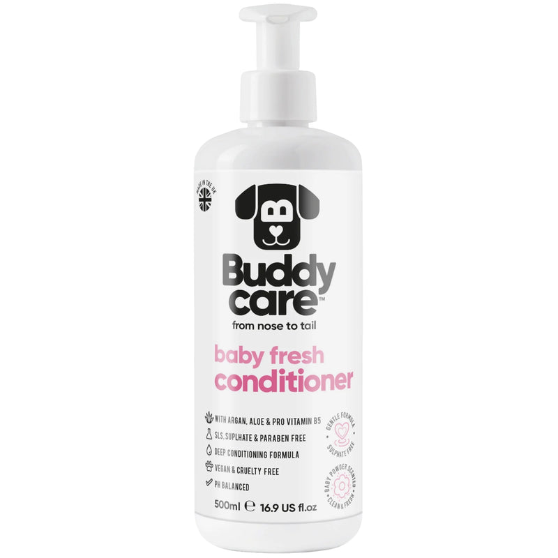 Load image into Gallery viewer, Buddycare Baby Fresh Dog Conditioner 500ml gentle conditioning for dogs and puppies
