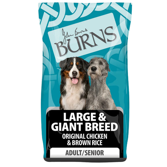 Burns Large & Giant Dog Breed Chicken & Brown Rice Dry Dog Food 12kg