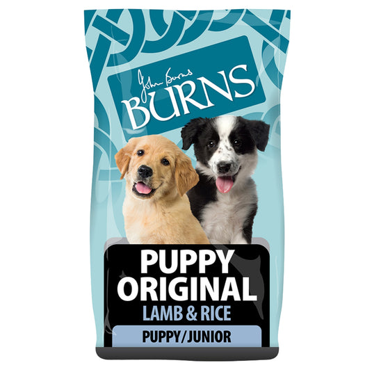 Burns Puppy Lamb Dry Dog Food 2kg complete nutrition for puppies