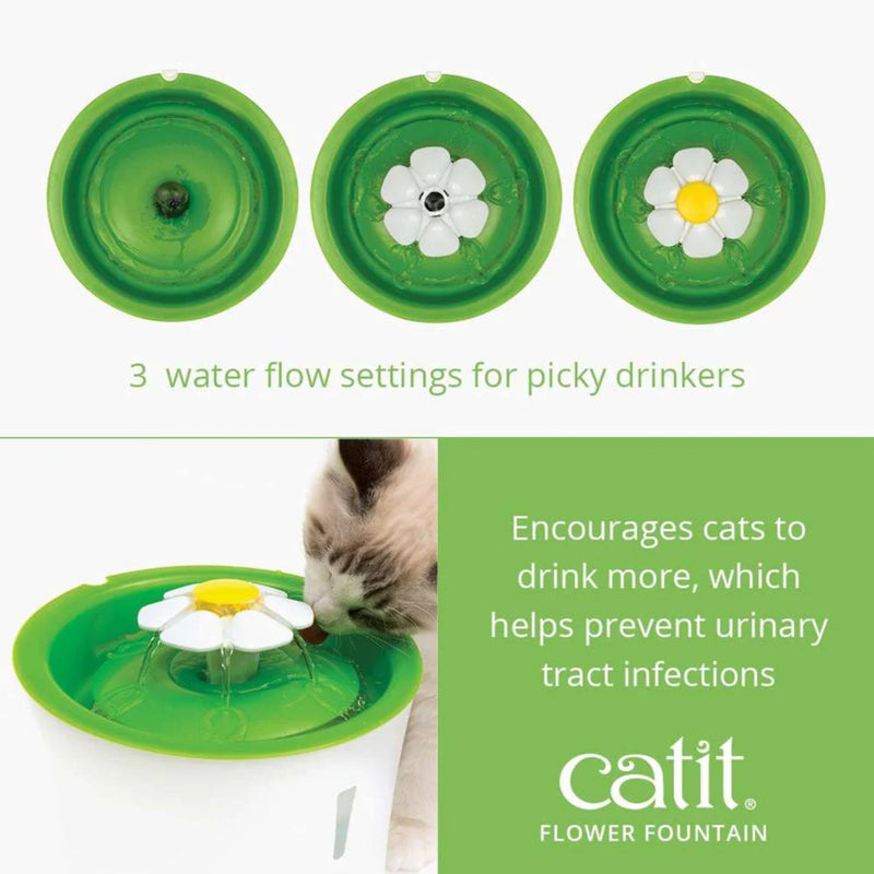 Load image into Gallery viewer, Catit Flower Fountain with Triple-Action Filter
