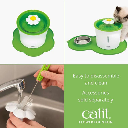 Catit Flower Fountain with Triple-Action Filter
