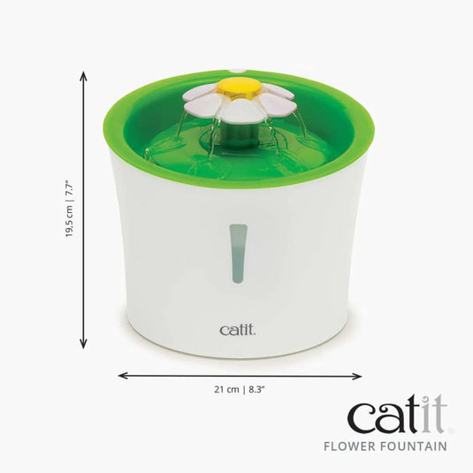 Catit Flower Fountain with Triple-Action Filter