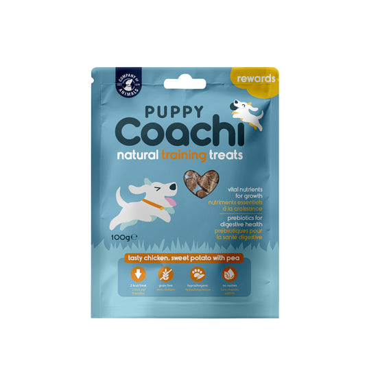 Puppy Coachi Chicken Training Treats 100g for puppies