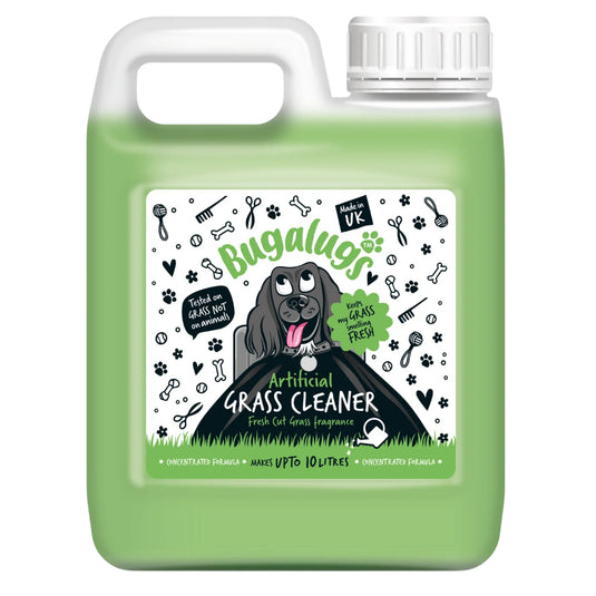 Bugalugs Artificial Grass Cleaner 1 Litre cut grass scent for pet areas