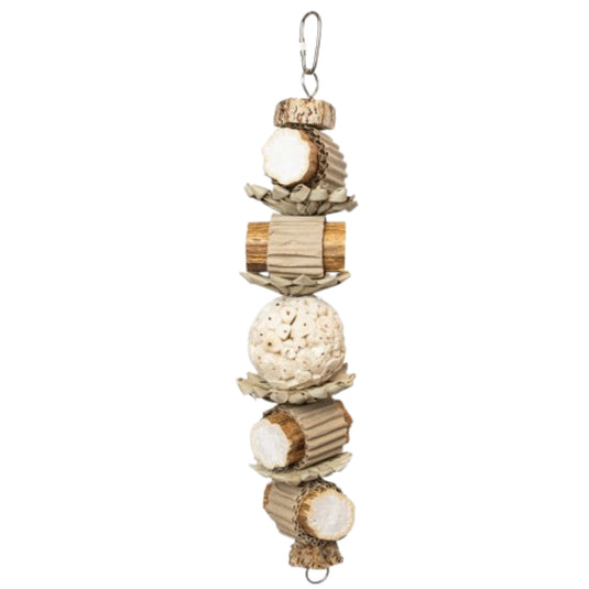 Back Zoo Nature Soft Wood Stacker climbing and foraging toy for birds