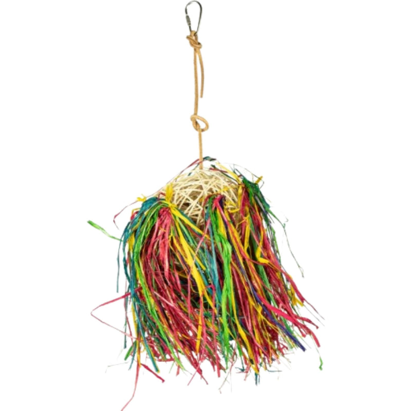 Load image into Gallery viewer, Back Zoo Nature Hay Sway Natural Bird Toy
