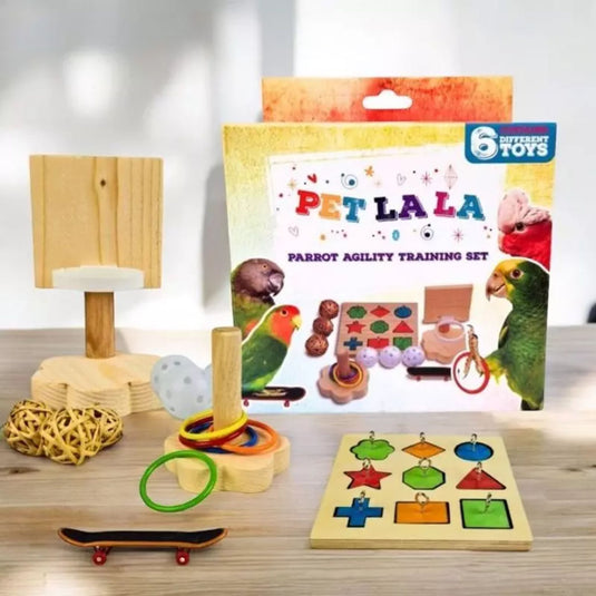 Pet La La Parrot Agility Training Set
