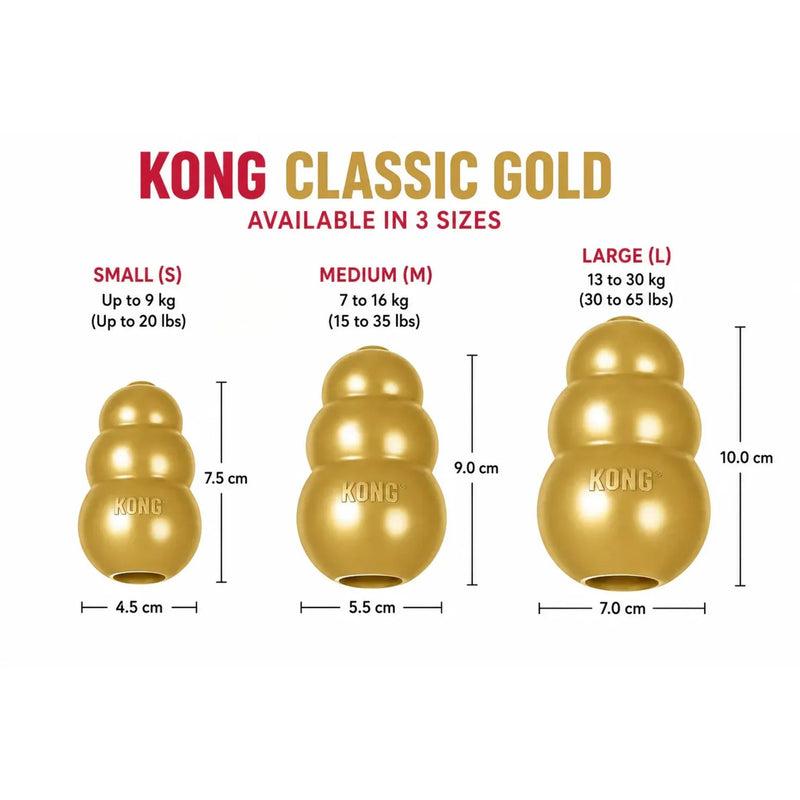 Load image into Gallery viewer, KONG Classic Limited Edition Gold Dog Toy
