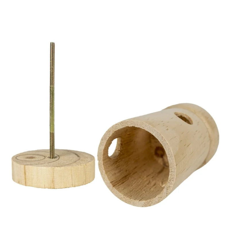 Load image into Gallery viewer, Back Zoo Nature Snack Roll – Interactive Foraging Toy for Birds

