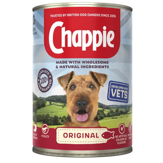Chappie Original Dog Food Can 412g