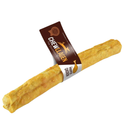 Chewllagen Collagen Roll 10 Inch – Rawhide-Free Dog Chew for Medium and Large Breeds