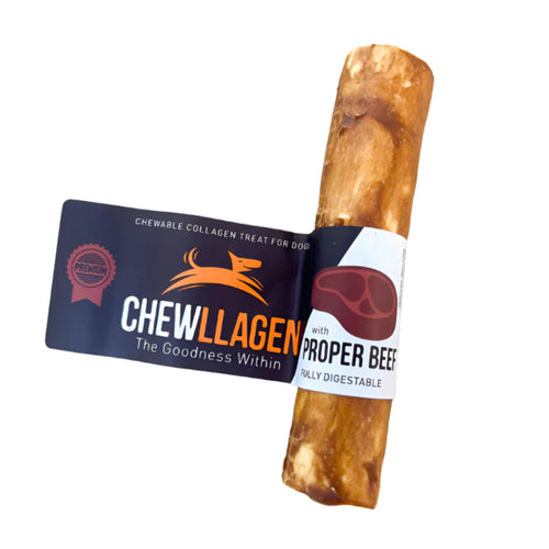 Chewllagen Beef Roll 5 Inch – Rawhide-Free Beef Flavoured Dog Chew