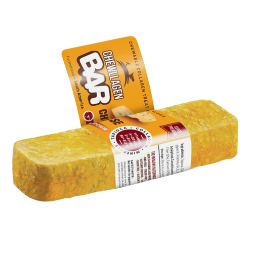 Cheese Chewllagen Bar Medium 5 Inch – Natural Rawhide-Free Dog Chew