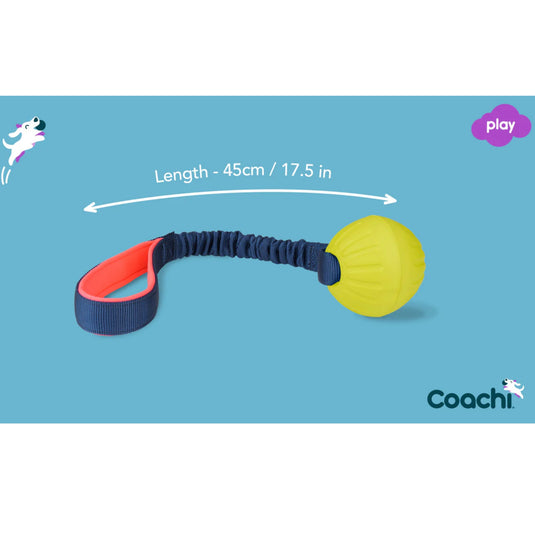 Coachi Tuggi Ball – Navy, Coral & Lime
