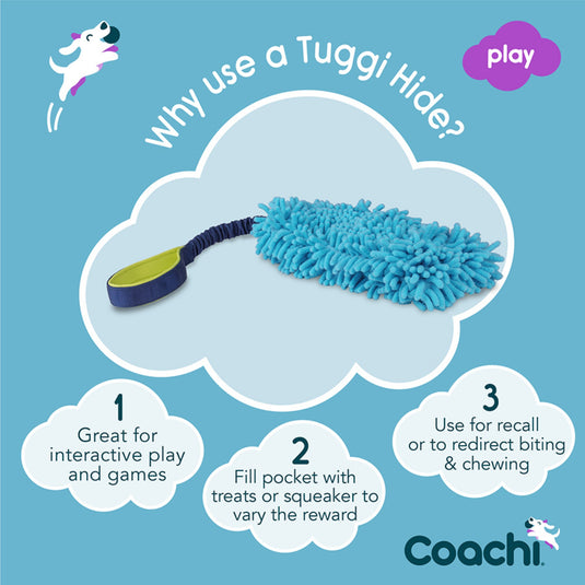 Coachi Tuggi Hide – Navy, Lime & Blue