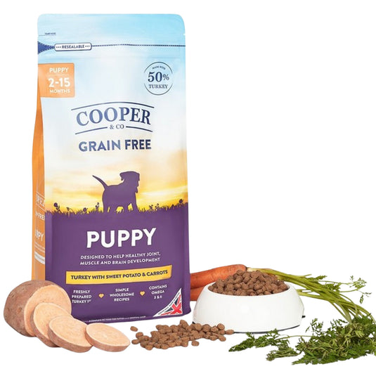Cooper and Co Puppy Dry Dog Food 1.5kg complete puppy food
