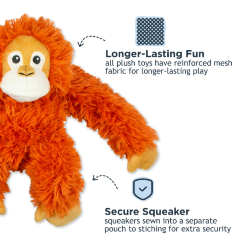 Load image into Gallery viewer, Tall Tails Rope Body Orangutan Dog Toy
