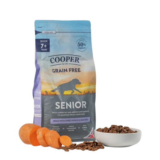 Cooper & Co Senior Dry Dog Food 1.5kg – Complete Nutrition for Older Dogs