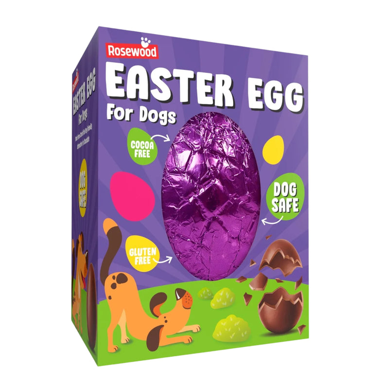 Load image into Gallery viewer, Rosewood Dog Chocolate Egg 60g dog safe chocolate Easter treat
