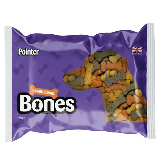 Pointer Assorted Small Bones 1.5kg