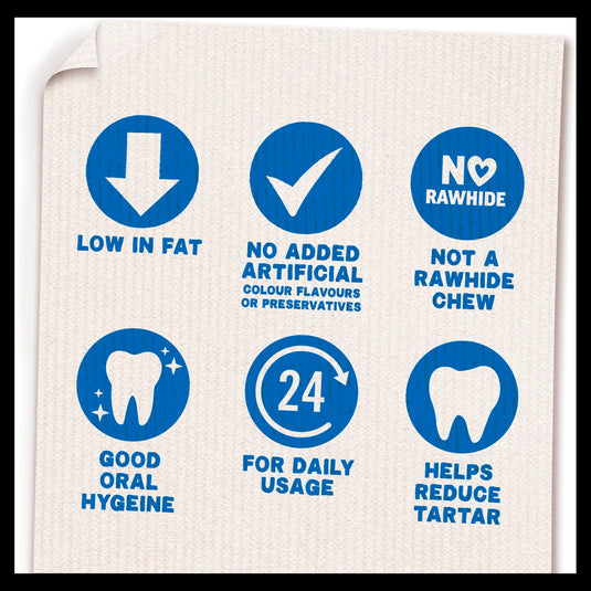 Bakers Dental Large 270g – Dental Treats for Large Dogs