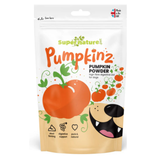 Pumpkinz Pumpkin Powder Supplements for Dogs 125g