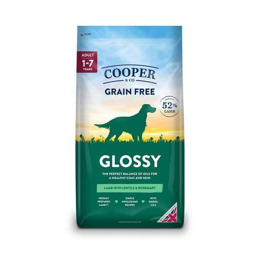 Cooper & Co Glossy Adult Dry Dog Food - Lamb with Lentils & Rosemary - 10kg