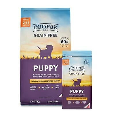 Cooper & Co Puppy Dry Dog Food - Turkey with Sweet Potato and Carrots - 10Kg