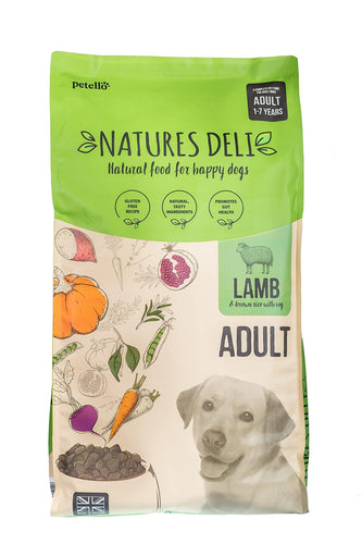 Natures Deli Adult Dry Dog Food - Lamb & Brown Rice