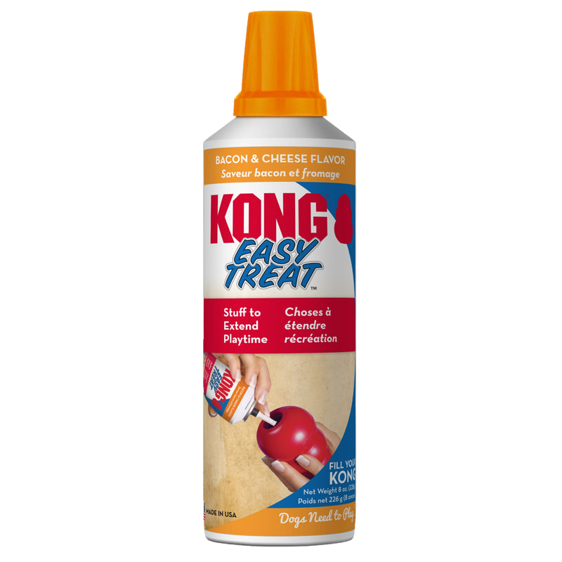 Load image into Gallery viewer, Kong Stuff&#39;n Easy Treat Dog Bacon &amp; Cheese Flavour 236ml
