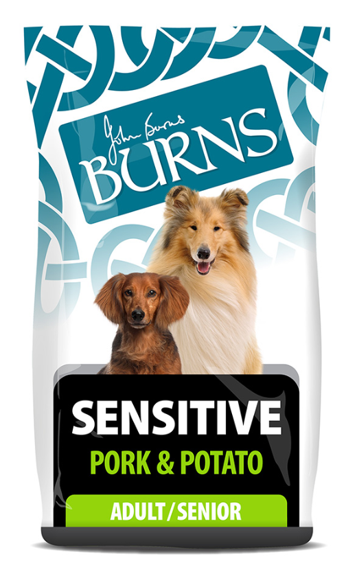 Burns Natural Adult/Senior Dry Dog Food - Sensitive Pork & Potato