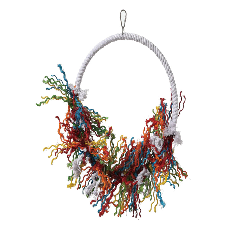 Load image into Gallery viewer, Rope Preening Swing – Comfort &amp; Enrichment for Medium Birds
