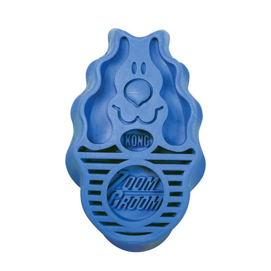 KONG ZoomGroom - Dog Brush for Grooming and Shampooing