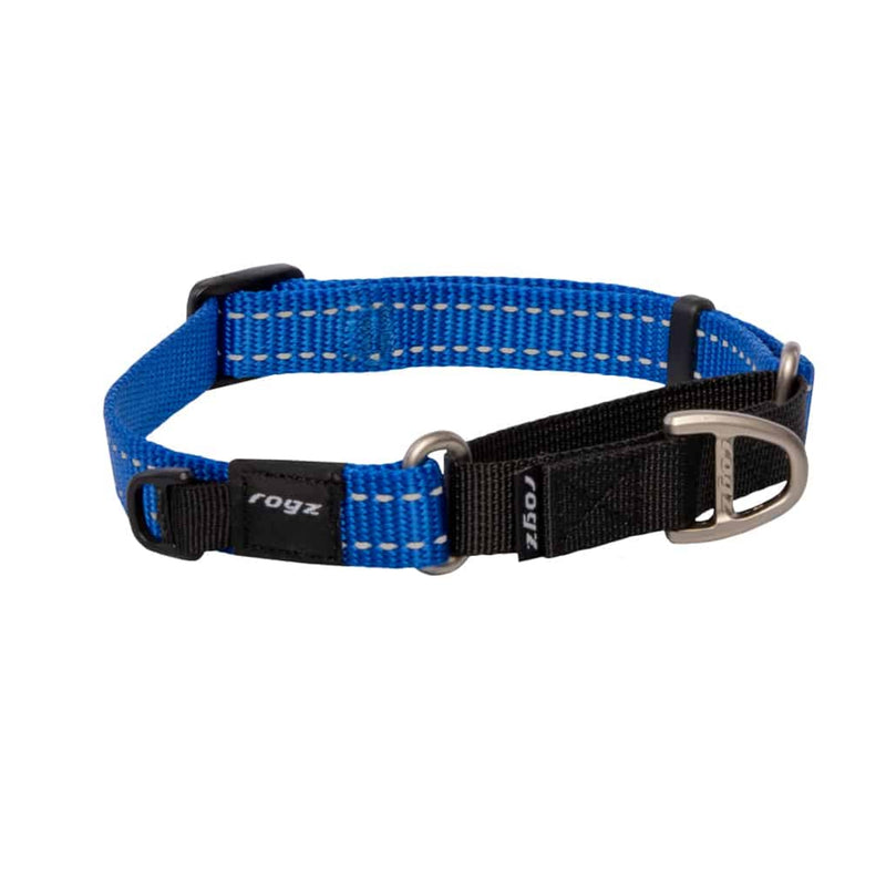 Load image into Gallery viewer, Rogz Utility Classic Reflective Dog Collar – Strong, Adjustable &amp; Comfortable Everyday Collar for Dogs
