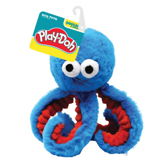 Hasbro Play-Doh Octopus Dog Toy – Squeak & Crinkle | Pet Village