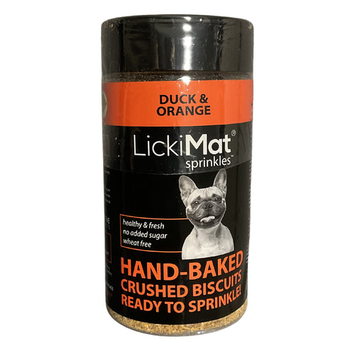 LickiMat Sprinkles - Duck & Orange - 150g