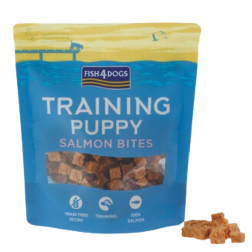 Fish4Dogs Training Treats Puppy - Salmon Bites - 80g