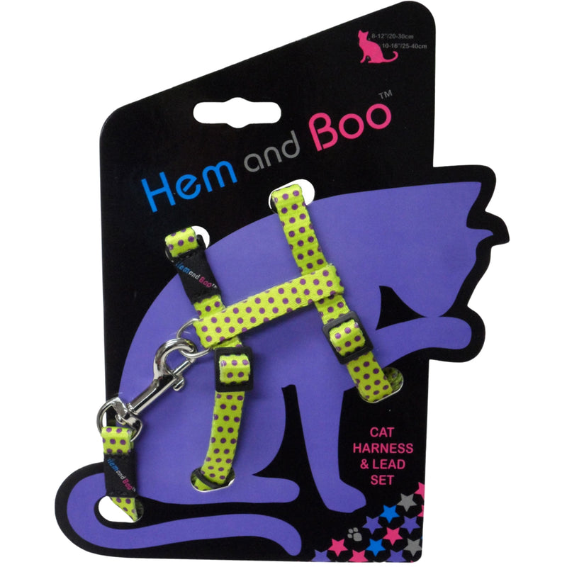 Load image into Gallery viewer, Spotty Cat Harness and Lead Set – Comfortable &amp; Secure for Daily Walks
