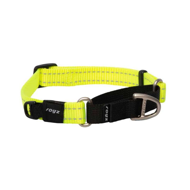 Load image into Gallery viewer, Rogz Utility Classic Reflective Dog Collar – Strong, Adjustable &amp; Comfortable Everyday Collar for Dogs
