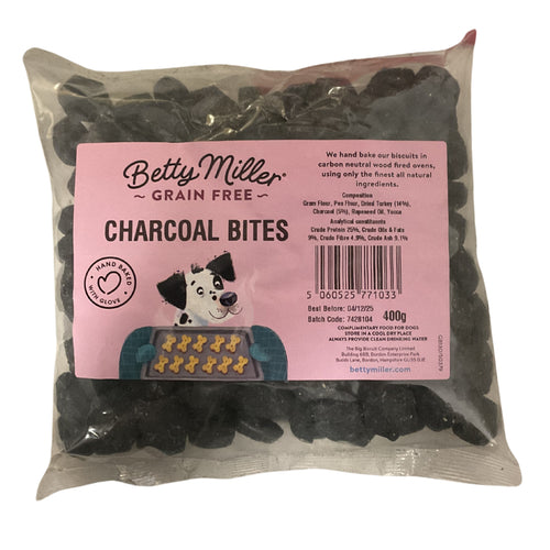 Betty Miller Charcoal Bites 400g