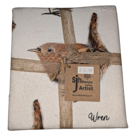 (RTC) WBC Wren Tea Towel - SJH Designs