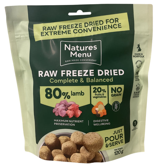 Natures Menu 80/20 - Lamb, Fruits & vegetables